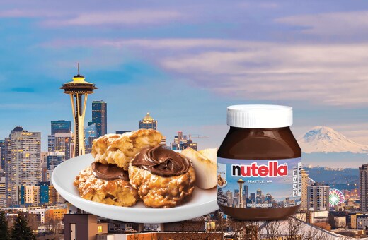 Apple Fritters with Nutella®