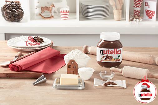 Decorated shortbread sandwich ingredient