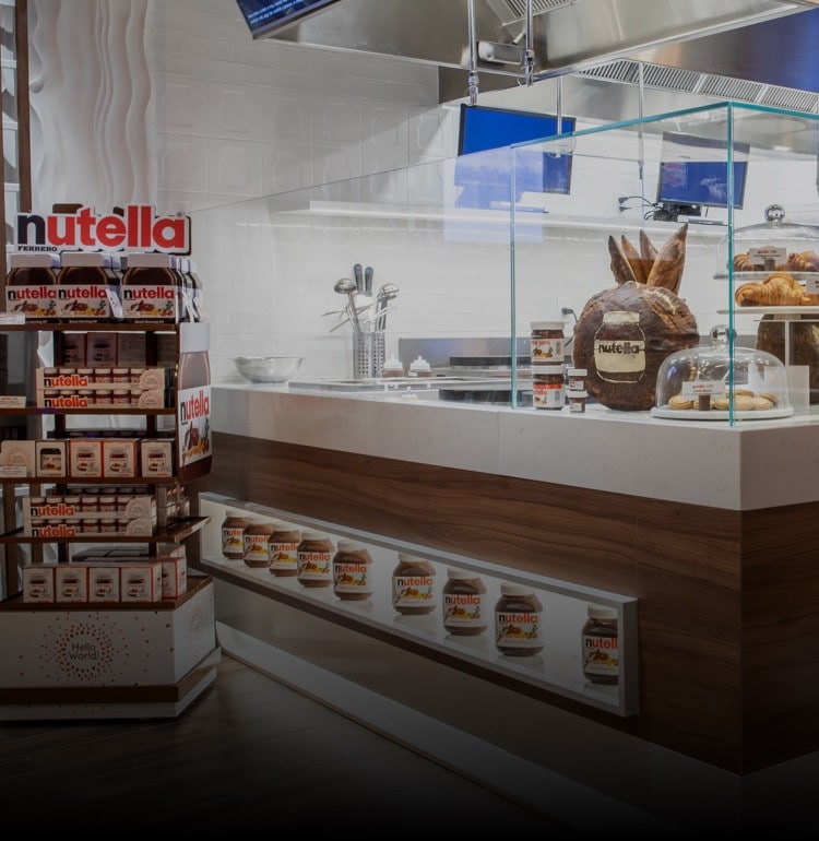 New Place Cafe Counter | Nutella