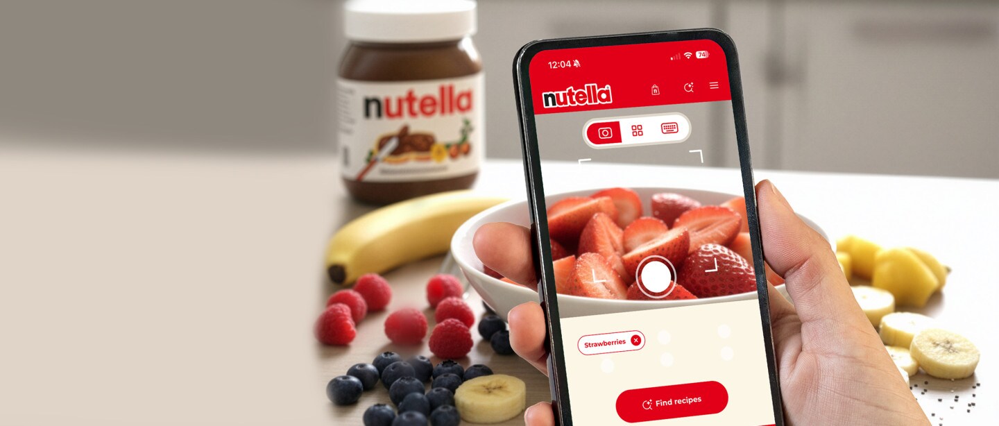 Blippar Banner Nutella US