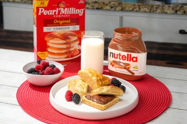 Vanilla Scones | Nutella® & Pearl Milling Company