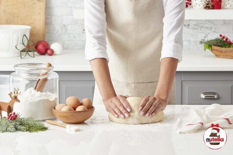 Kings Day Bread with NUTELLA® hazelnut spread step2 | Nutella