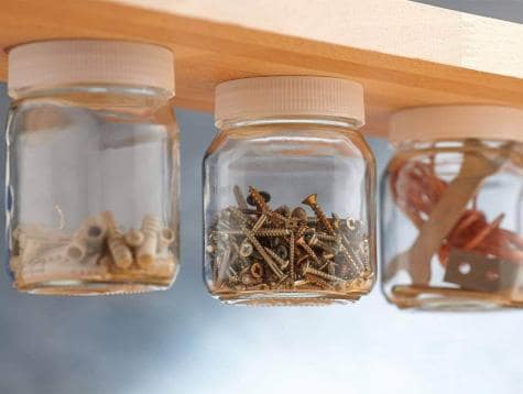 Do it Yourself Storage Ideas. Nutella® Workshop in a Jars: step 4