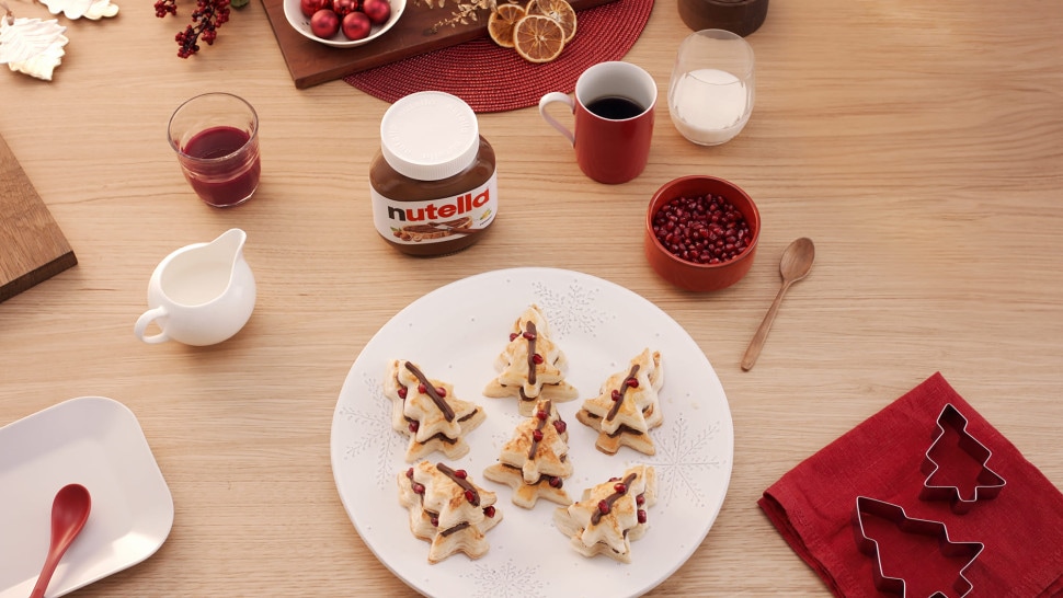 Christmas Mini Puff Pastry Tree by Nutella®